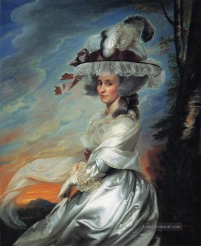  maler - Mrs Daniel Denison Rogers Abigail Bromfield koloniale Neuengland Porträtmalerei John Singleton Copley
